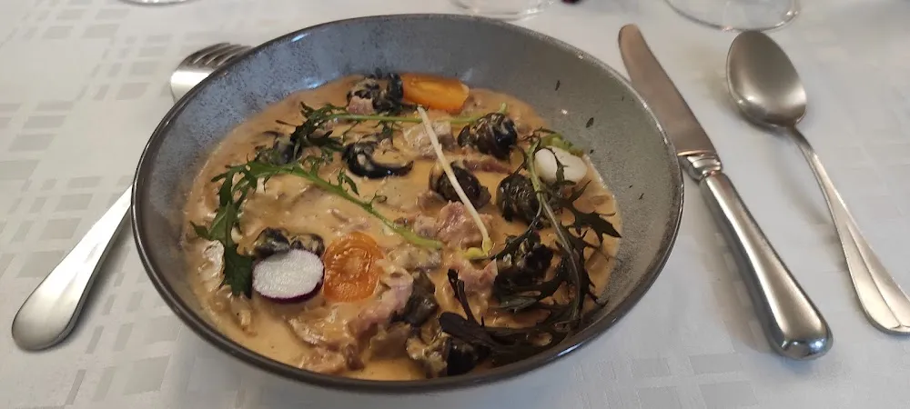 Cassolette d'escargots Et D'andouille